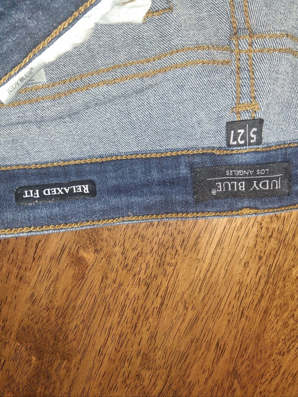 Judy Blur Relaxed Fit Straight Leg Medium Wash Jeans 5/27 - Picture 4 of 7
